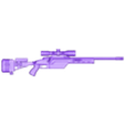SSG08.stl weapon gun SSG08 -figure 1/12 1/6