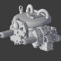 FULL-DAKKA-DRONE.png 3D file DAKKA DRONE T'ORKS・3D printable model to download