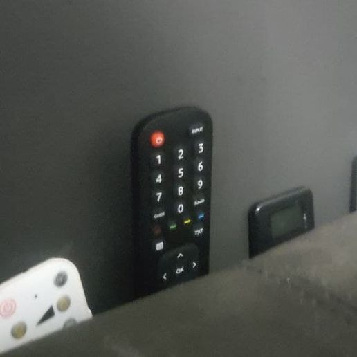 Organizer controls TV, AC, Etc... Chaise long sofa - 3D model önizlemesi