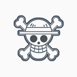 ASDSAAF.png Free STL file LOGO ONE PIECE - COOKIE CUTTER / ANIME・3D print model to download