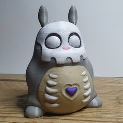 20221023_101326.jpg STL file Totoro Chibi - Halloween Edition・3D print design to download