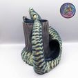 385513687_386737777023596_3676176659531575791_n.jpg Snake Dice Roller Can Holder