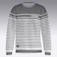 Men-Striped-Sweatshirt-With-Patch_.png Camisola às riscas com remendo para homem | Marvelous / Clo3d / obj / fbx