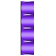 RestCylCyl4.stl Personalizador de reposo lineal de bolígrafo/brocha/herramienta/teclado