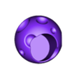 Planet with Craters Tea Light Holder.stl Archivo STL Portavelas Planet・Plan de impresora 3D para descargar