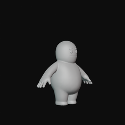 49.png Файл STL Мультяшный монстр для 3D-печати・Идея 3D-печати для скачивания