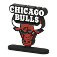 Chicago-Bulls-Logo-Front-v1.png Chicago Bulls NBA Logo Stand 2 version