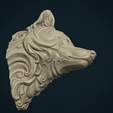 WWH-10.png Stylized Wolf head