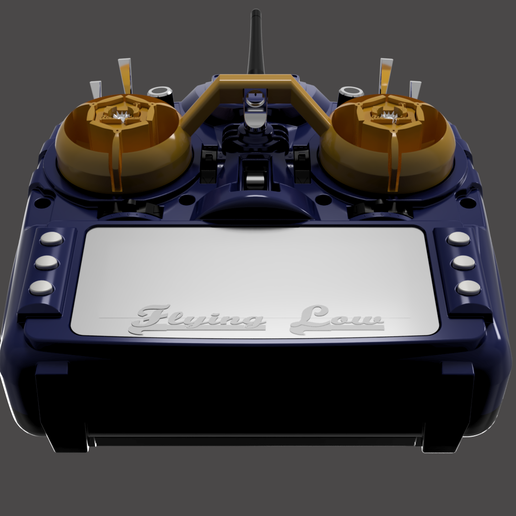 gimbal taranis 7.png Download free STL file Flying Low Gimbal Protector • 3D printing object, Flyinglowar