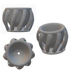 macetero3.jpg Free STL file Pot3・3D printing design to download