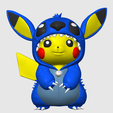 1.png Stitch X Pikachu (PreColored Model)