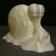 Gary.JPG Fichier STL Gary l'escargot (Impression plus facile, pas de soutien)・Objet pour impression 3D à télécharger