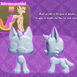 custom.png Bobble Pet - Pointy Eared Canine/Wolf