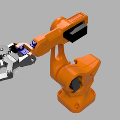 aswfrda.png Archivo 3MF DIY ARM ROBOT MG995/6 / BRAZO ROBOTICO MG995/6・Objeto imprimible en 3D para descargar