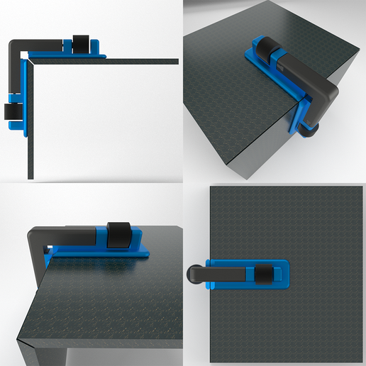 Tile Corner Alignment Adjustable Jig & Clamp 3-in-1 45° Miter Tool, Tile Leveling Tool, Tile Spacer Tool
