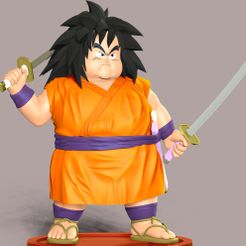 1.jpg Файл 3D Dragon Ball - Yajirobe Fanart・3D-печатная модель для загрузки