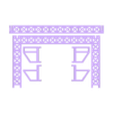 Diorama-girders-2.stl N-scale German bomber and  bases