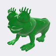 IMG_0881.png Free STL file Miss Frog bowl・3D printable object to download