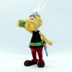 asterix-anglea1.jpg Free 3D file Asterix・3D print design to download