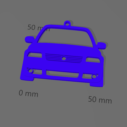 Volkswagen Passat B5.5 Front key ring