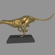 003.jpg Leopard Running V2 - 3D yazıcıyla basılabilir heykel