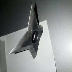 STL file Shuriken 3 Blades Ninja Star Replica 🥷・3D printing idea to  download・Cults