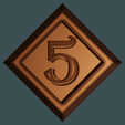 Copper5.png TTRPG Battlemap Marker/Token/Coin Set