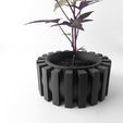 misprint-8452.jpg The Erlin Planter Pot with Drainage | Modern and Unique Home Decor for Plants and Succulents  | STL File