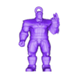 stl.stl Thanos Infinity Gauntlet Gold Pendant 3D Model