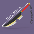 1.png DEMON SLAYER - Tengen Uzui Swords 3D Printable Model