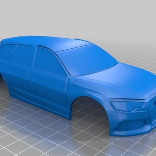 AUDI RS6 AVANT SCALE 1:28 MINI-Z 3D model