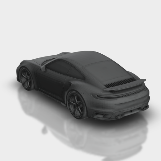 🚗 Porsche 911 Turbo S (992) 2021・ STL File for 3D printing・Cults