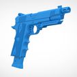 031.jpg Modified Remington R1 pistol from the game Tomb Raider 2013 3d print model