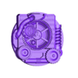 Steampunk_32mm-B.stl BASES STEAMPUNK