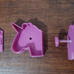 WhatsApp_Image_2019-02-21_at_9.24.41_PM.jpeg Free OBJ file Unicorn Cookie Cutter with Spring・Template to download and 3D print