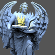 crown.1142.png Fichier OBJ Statue d'ange de la couronne 2・Idée pour impression 3D à télécharger