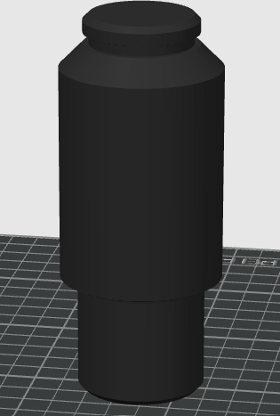 OilQuick 1 inch dust protection coupling REPRODUCTION