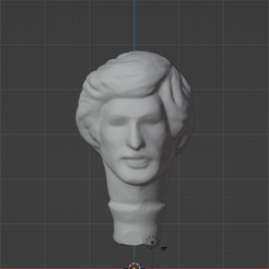 mcb1.png Fichier OBJ Tête de cow-boy style Mego・Modèle à télécharger et à imprimer en 3D