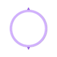 Human Gyro Ring 2.stl Human Gyroscope Extruder Indicator (2 Sizes)
