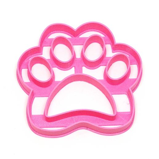 footprint paw patrol cookie cutter - 3D model önizlemesi