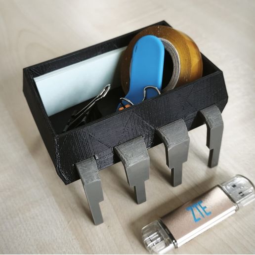8-Pin Integrated Circuit Desk Organizer