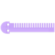 Gbutterflymid.stl Butterfly "knife" comb