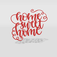 1.png wall decor sweet home letters