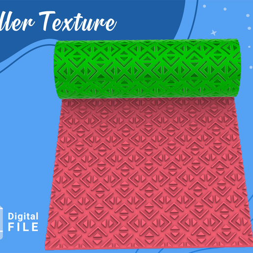 ROLLER POLYMER CLAY/EULITEC.COM/CC/COPYRIGHTED LICENSE 3D model