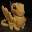 Seasmoke-the-Dragon.jpg Datei STL Seasmoke the Dragon (Einfacher Druck ohne Unterstützung)・Design für 3D-Drucker zum herunterladen
