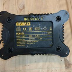 377880420_297933586199830_657647712963373918_n.jpg Archivo STL gratis dewalt cargador de pared・Diseño imprimible en 3D para descargar