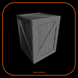 Crate-15x15x20.png 9 x Caixas e barris variados