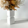 untitled-2107.jpg The Loke Vase, Modern and Unique Home Decor for Dried and Preserved Flower Arrangement  | STL File