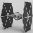 5.jpg Star Wars Tie Fighter with Interior 3D model