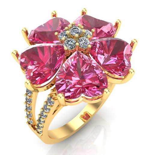 Heart ring - Womens heart ring - Womens ring - N716